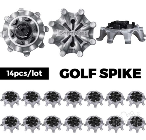 14pcs golf shoe spikes - golf,